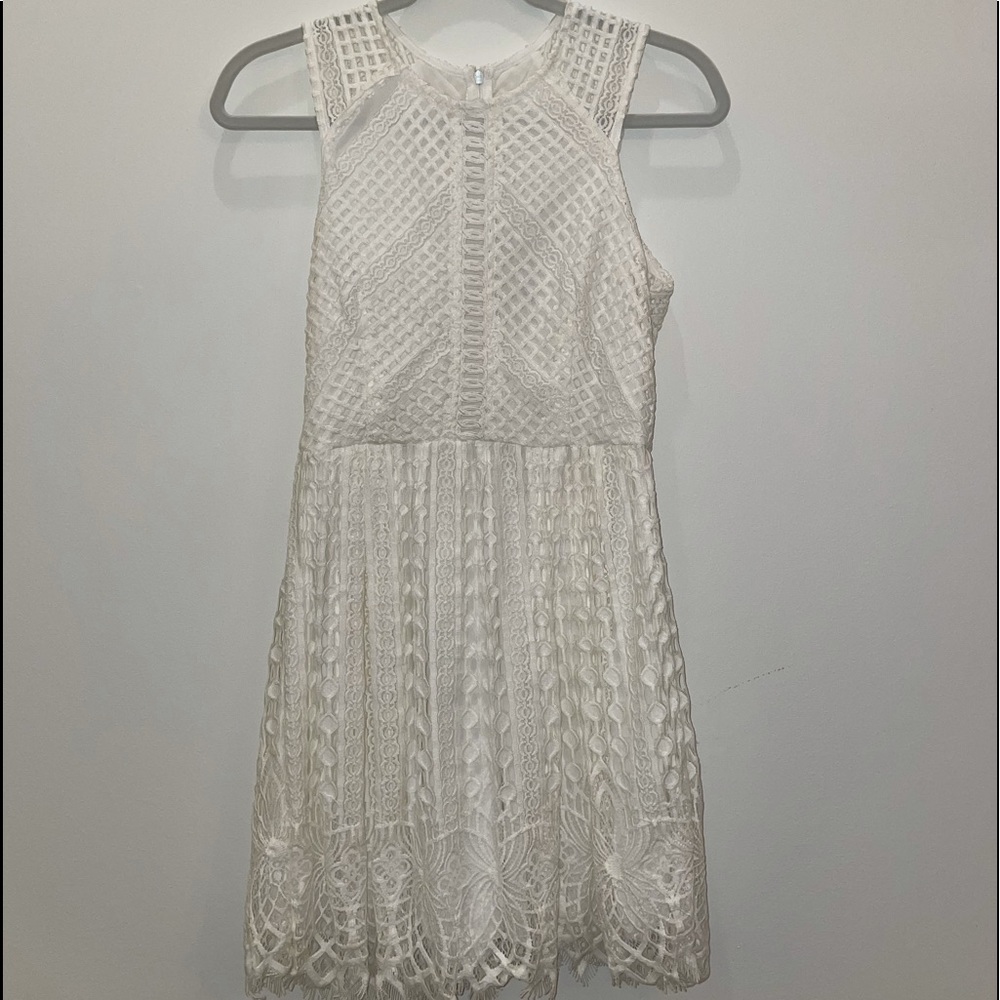 White Miami lace dress